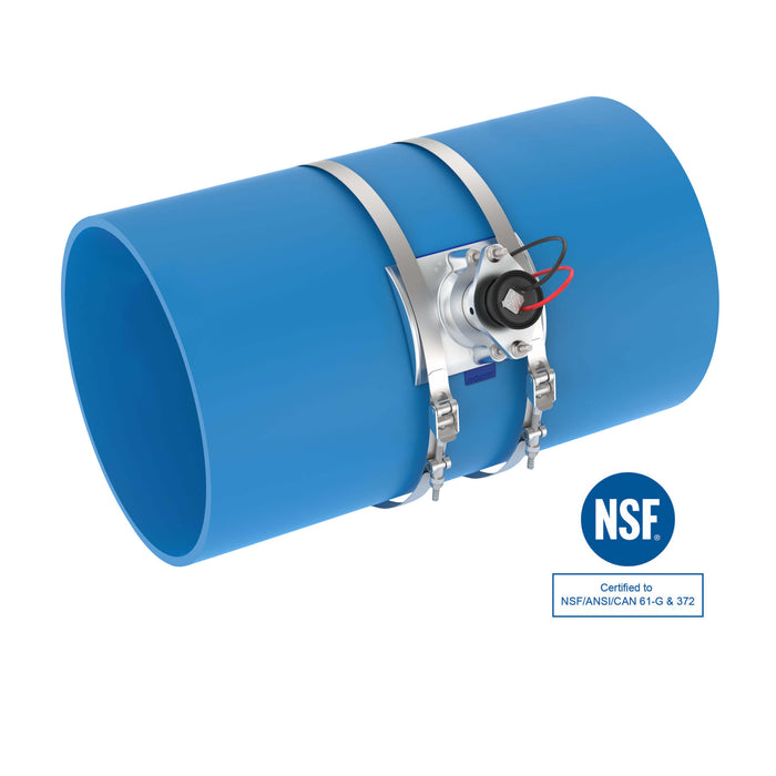 Ultrasonic Flow Sensor, PIP Pipe for Water