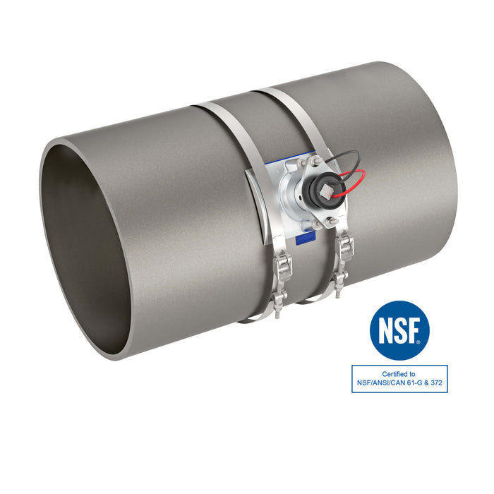 Ultrasonic Flow Sensor, NPS IPS Pipe for Water
