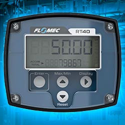 FLOMEC RT40 Rate Totalizer