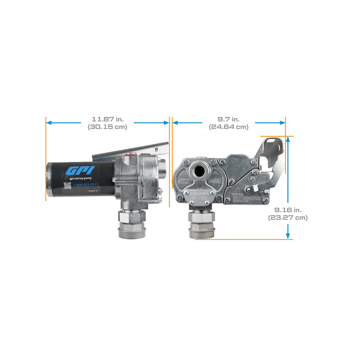 GPI 15 GPM 24V Fuel Transfer Pump