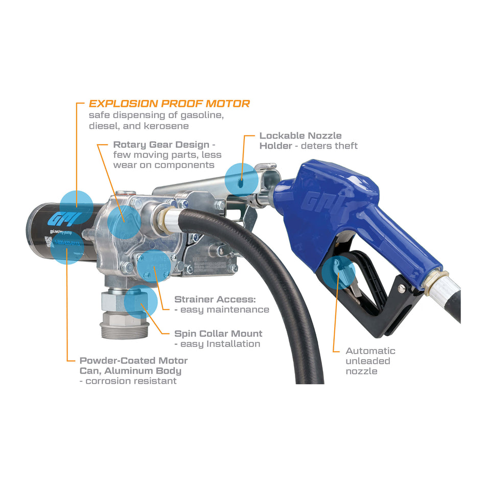 115V 12 GPM Fuel Transfer Pump — GREAT PLAINS INDUSTRIES