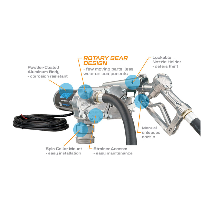 115V 12 GPM Fuel Transfer Pump