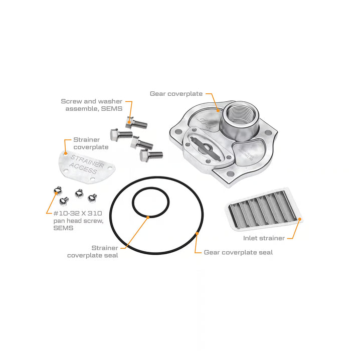 M-180S Fuel Transfer Pumps Gear Cover Plate Replacement Kit