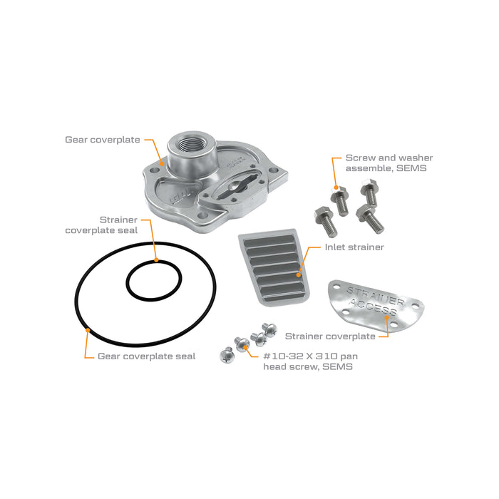 Gear Coverplate Replacement Kit for M-Series Fuel Transfer Pumps