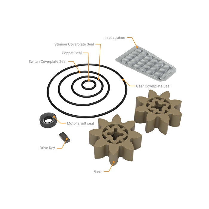 Overhaul Kit for M-Series Fuel Transfer Pumps