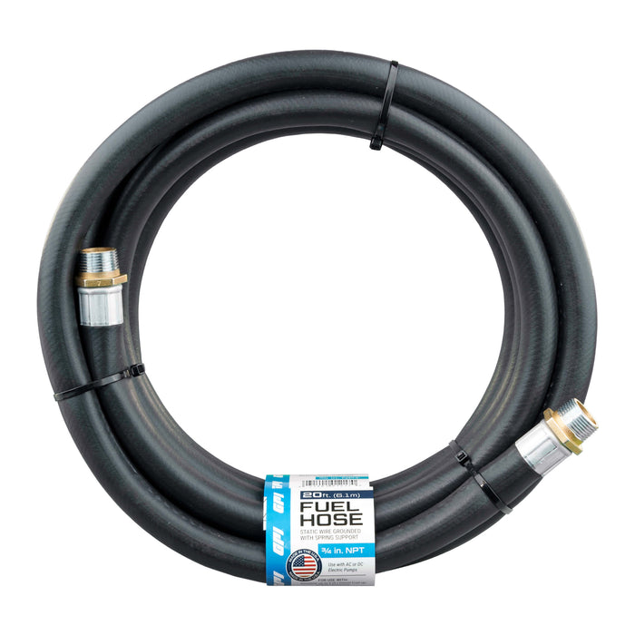 3/4-inch x 20-ft Fuel Hose with Static Wire