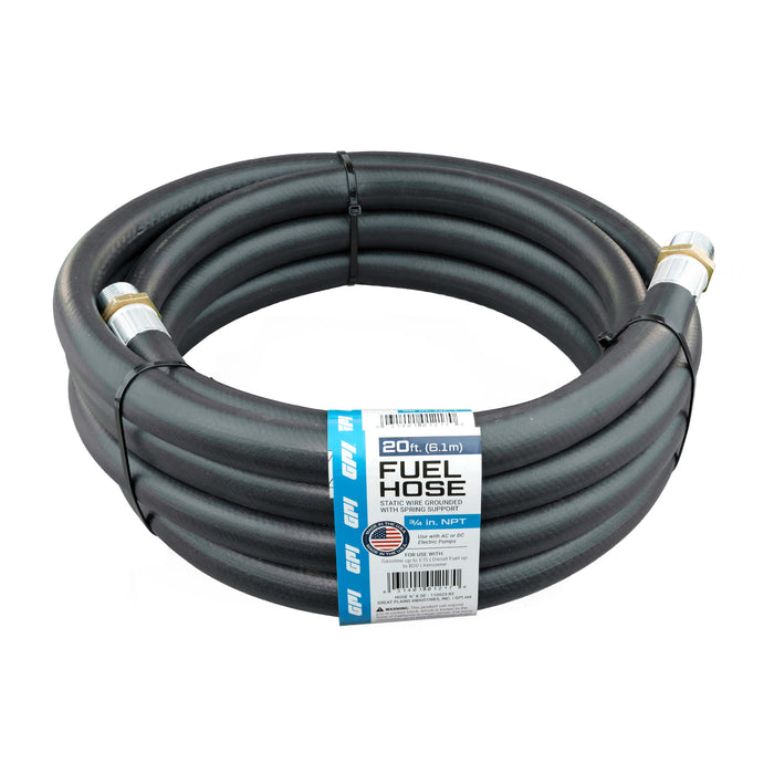 3/4-inch x 20-ft Fuel Hose with Static Wire