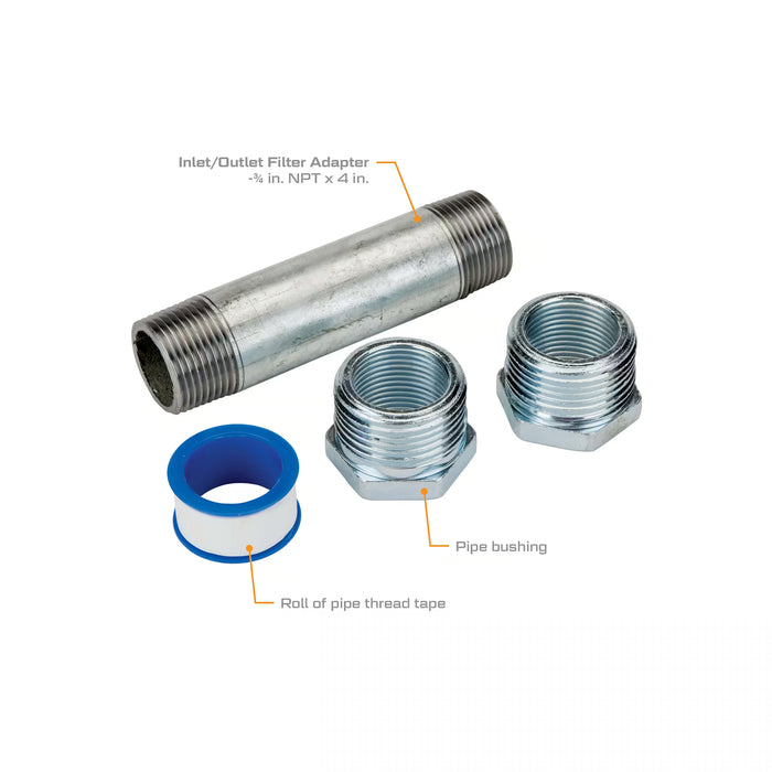 Fuel Transfer Pumps 3/4-Inch Filter Adapter Installation Kit