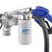 GPI M-180 Fuel transfer pump with automatic nozzle, hose, factory installed power cord, and fuel filter