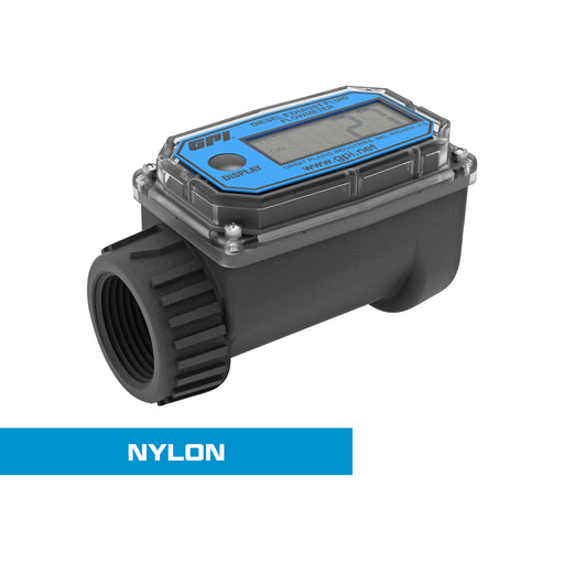 Turbine Flow Meter Voor Brandstof Diesel Benzine Turbine Digitale Flowmeter 1 Inch - Voor Brandstof, Water En Chemicaliën, 15-120L/min (Blauw) Meten Vloeistof Debiet Turbine Flow Meter Voor Brandstof Diesel Benzine Turbine Digitale Flowmeter 1 Inch - Voor Brandstof, Water En Chemicaliën, 15-120L/min (Blauw) Meten Vloeistof Debiet