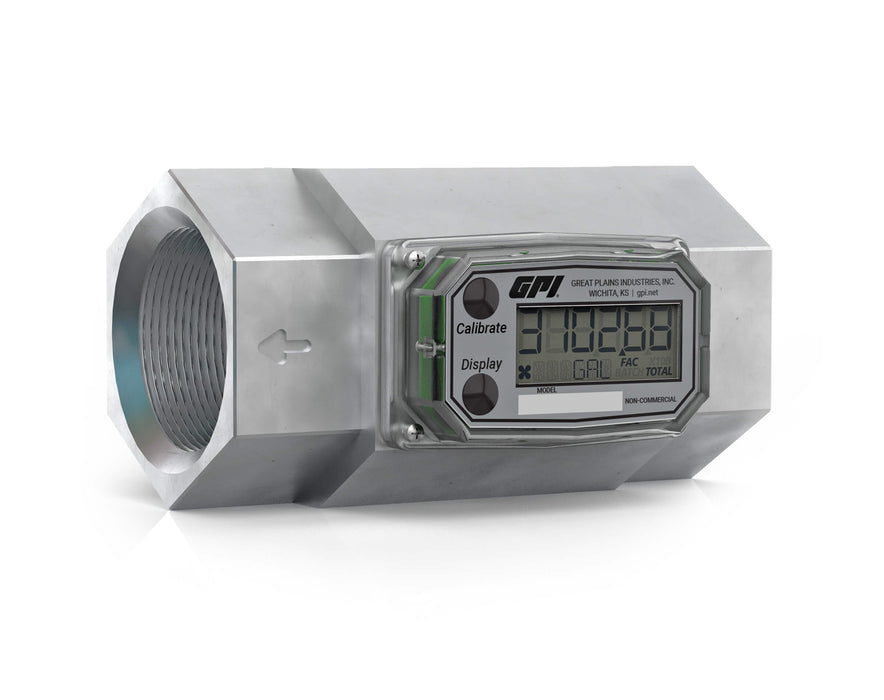 20 GPM - 200 GPM Inline Digital Fuel Meter