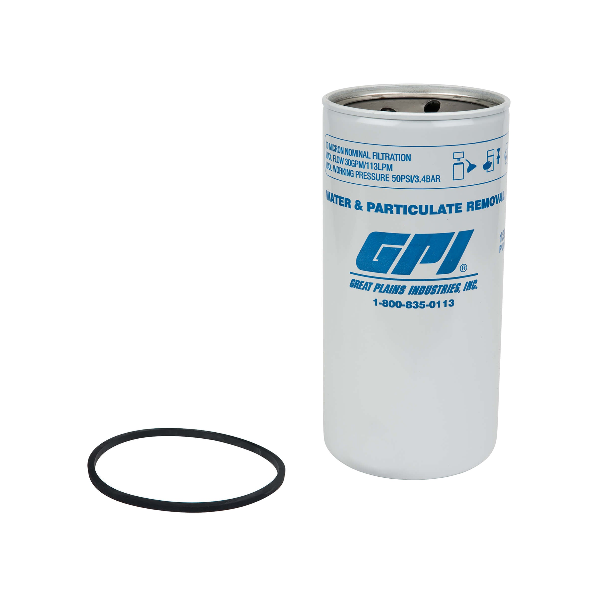 GPI 30 GPM 10 Micron Water & Particulate Filter — GREAT PLAINS