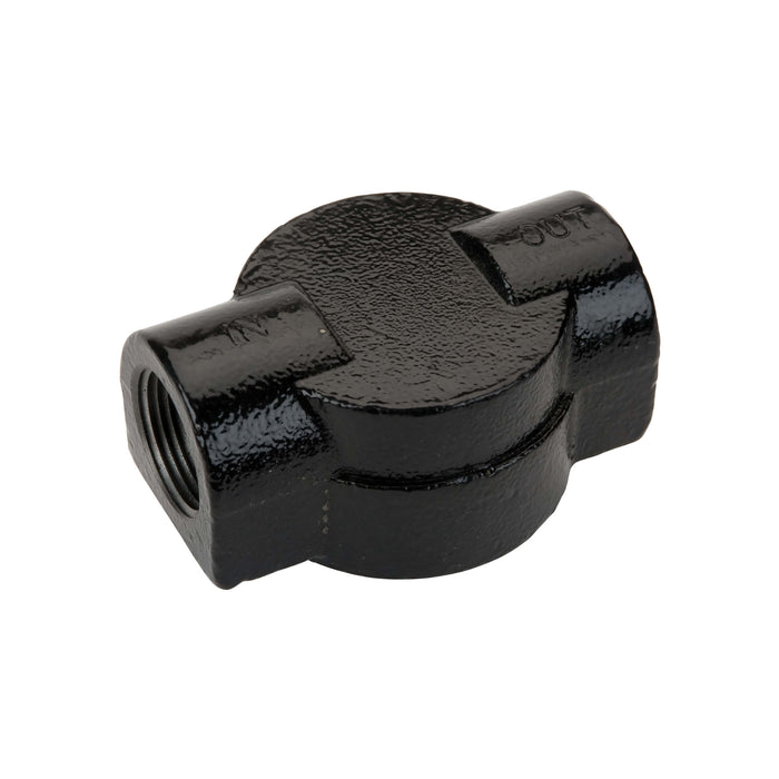 1-inch NPT, 18 GPM Filter Cast Iron Adapter