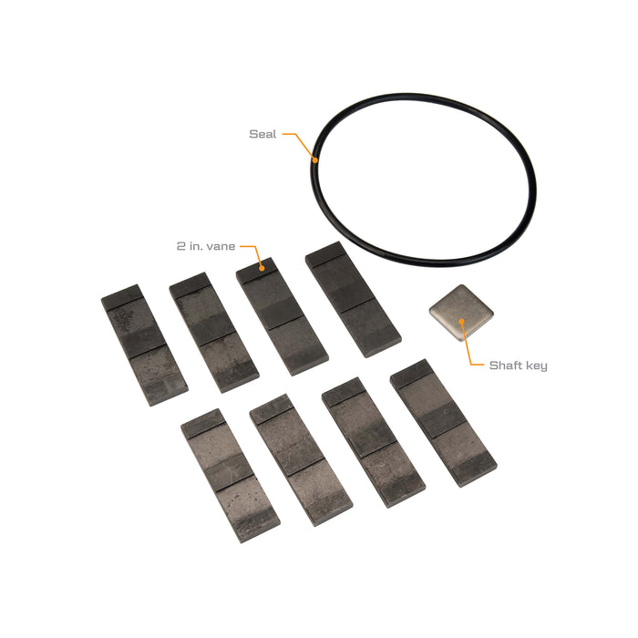 Replacement Carbon Vanes Kit for GPRO PRO35 Series Fuel Transfer Pump