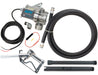 GPI EZ8 unassembled components Pump, Man. shut-off unleaded nozzle, Dispensing and Suction hose, power cord w/alligator clips