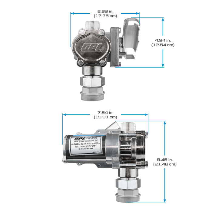 12V and 115V Methanol Transfer Pumps