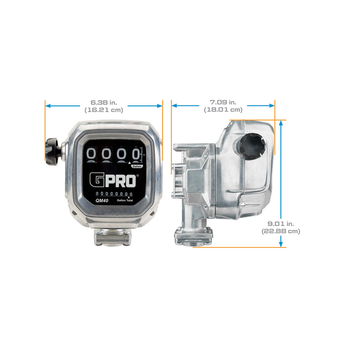 2-40 GPM Modular Mechanical Fuel Meter