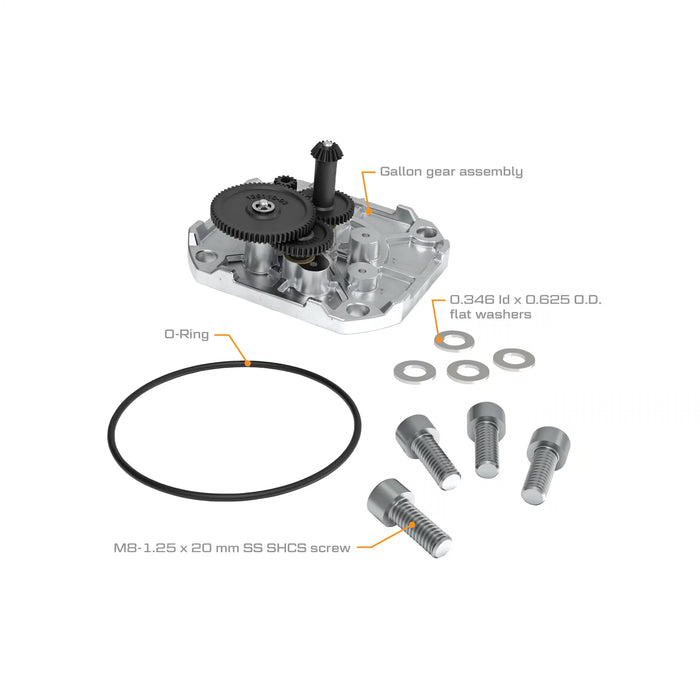 QM40 Fuel Meter Gallon Gear Assembly