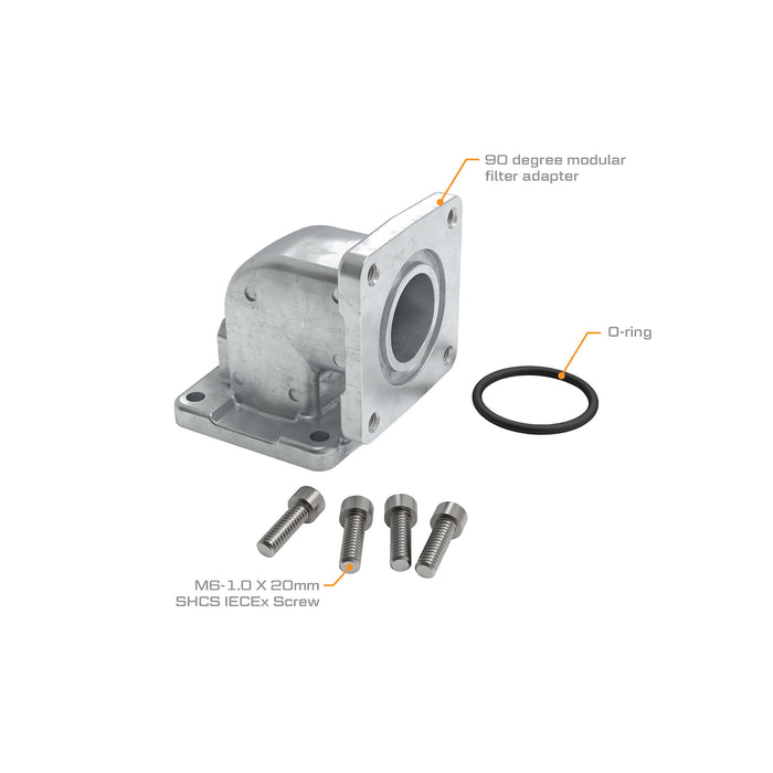 QUICK-FIT 90 Degree Meter Adapter Kit