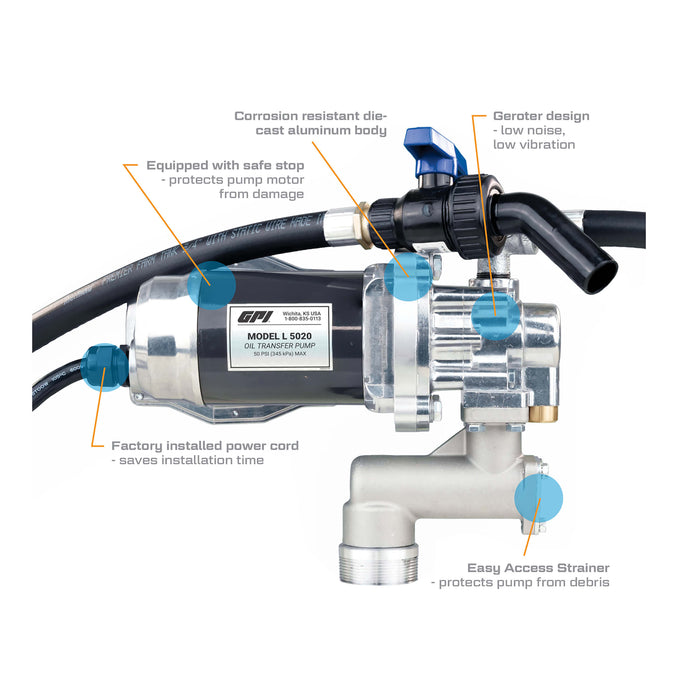 Heavy Duty Oil Transfer Pump