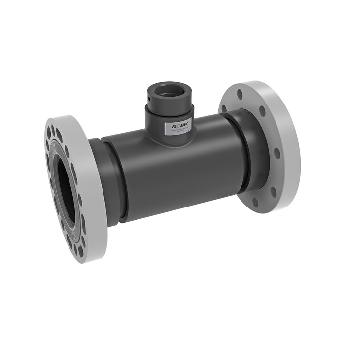 Replacement Flanged PVC Tee for FLOMEC AQUAsonic Series Flow Meters