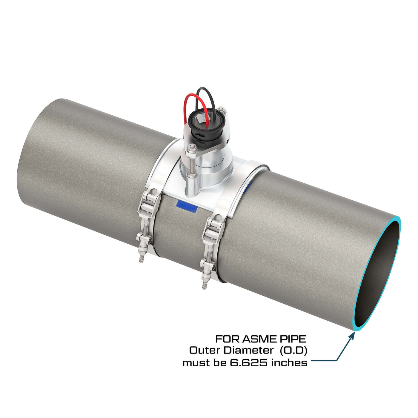 Ultrasonic Flow Sensor, NPS IPS Pipe for Water — GREAT PLAINS INDUSTRIES