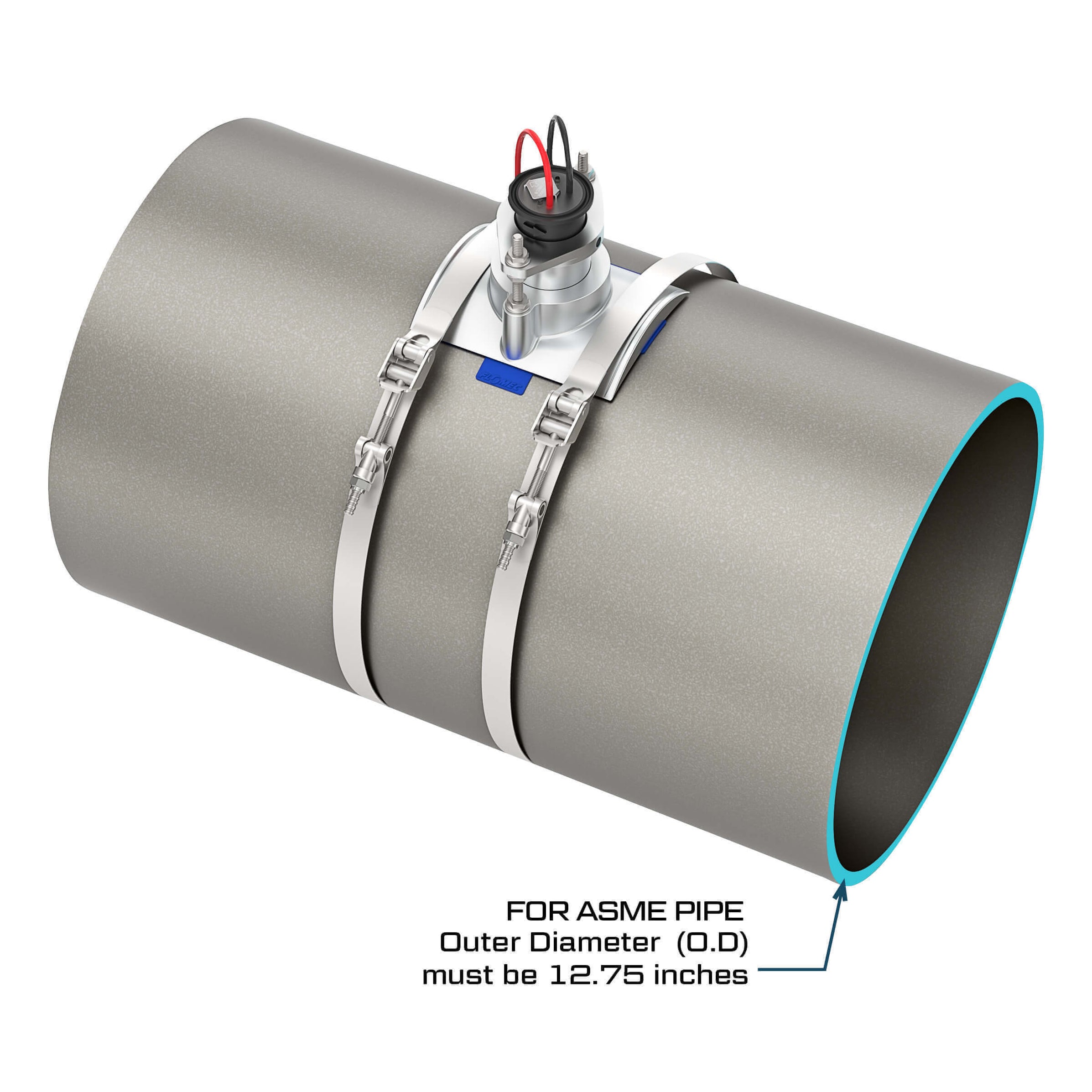 Ultrasonic Flow Sensor, Nps Ips Pipe For Water — Great Plains Industries