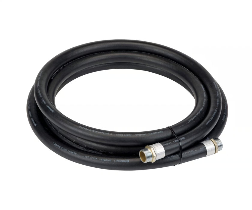 AC & DC Fuel Transfer Pumps 1-Inch x 18 ft Fuel Hose with Static Wire