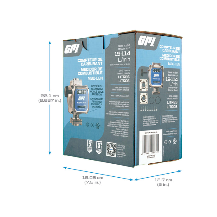 5-30 GPM Modular Mechanical Fuel Meter