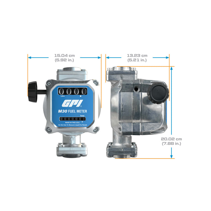 5-30 GPM Modular Mechanical Fuel Meter