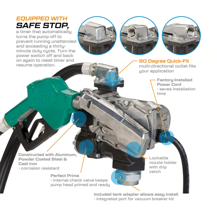 GPRO 25 GPM 24V Fuel Transfer Pump