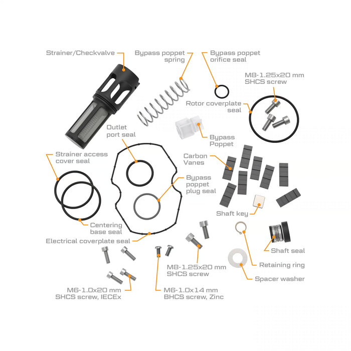 V25 Fuel Transfer Pump End Rebuild Kit