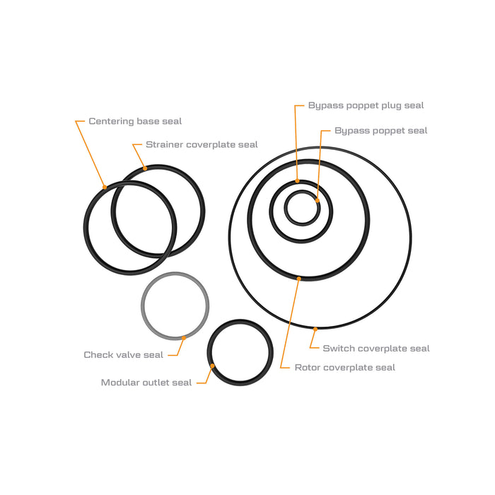 Replacement Seal Kit for V20-115 and V20-230 Series Fuel Transfer Pumps