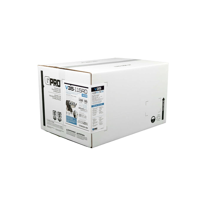 GPRO 35 GPM 120V Fuel Transfer Pump for Remote Dispenser