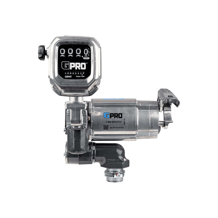 GPRO 35 GPM 120V Fuel Transfer Pump with 2-40 GPM Fuel Meter