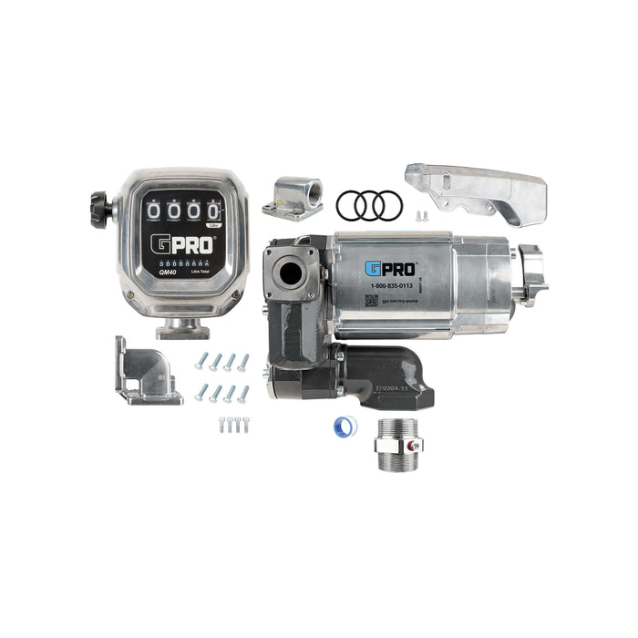 GPRO 35 GPM 120V Fuel Transfer Pump with 2-40 GPM Fuel Meter