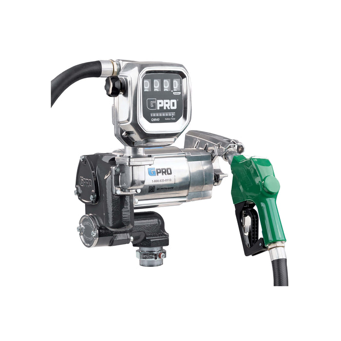 GPRO 35 GPM 120V Fuel Transfer Pump with 2-40 GPM Fuel Meter