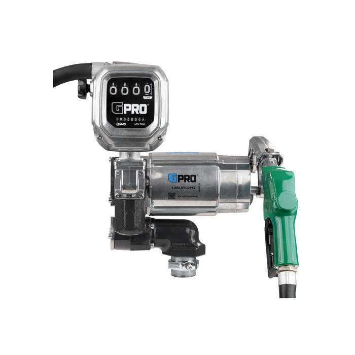GPRO 35 GPM 120V Fuel Transfer Pump with 2-40 GPM Fuel Meter