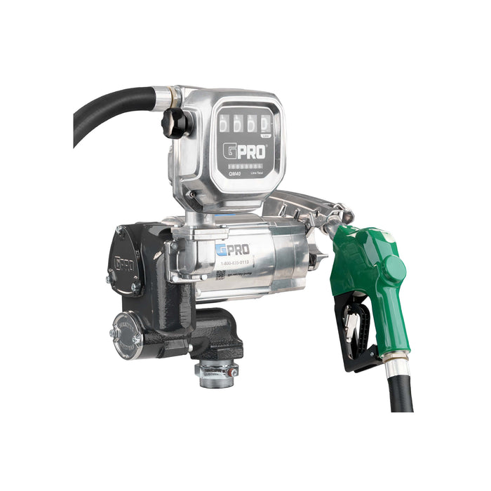 GPRO 35 GPM 120V Fuel Transfer Pump with 2-40 GPM Fuel Meter