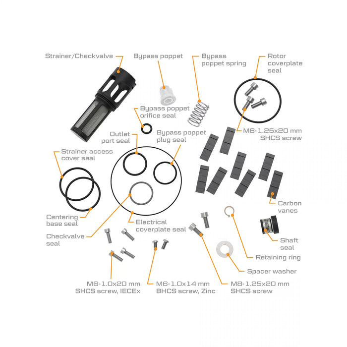 V35 Fuel Transfer Pump End Rebuild Kit