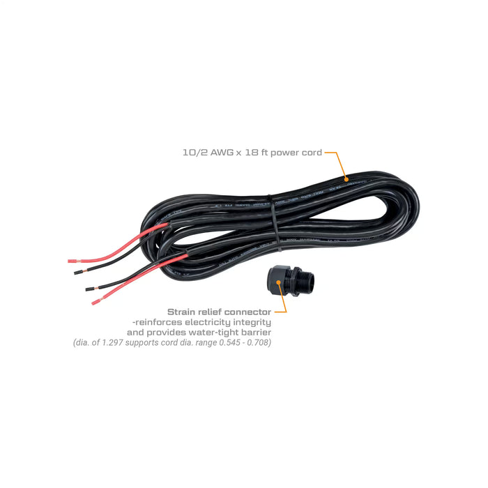 12V Fuel Transfer Pumps 10 Gauge 18 ft Power Cord