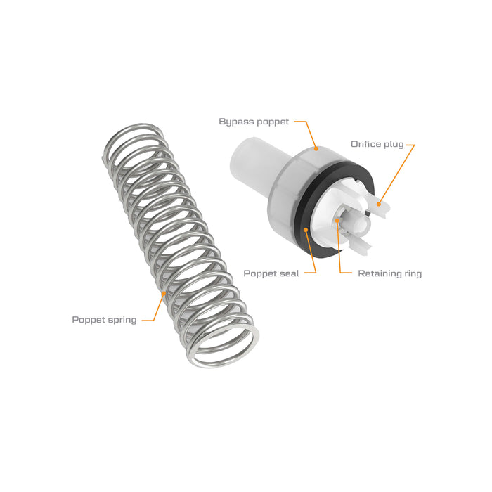 Bypass Poppet Kit for GPRO PRO25-012 Series Fuel Transfer Pumps