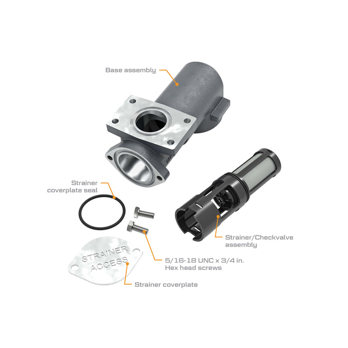 Base Assembly Replacement Kit for PRO20-115 and PRO35-115 Fuel Transfer Pumps