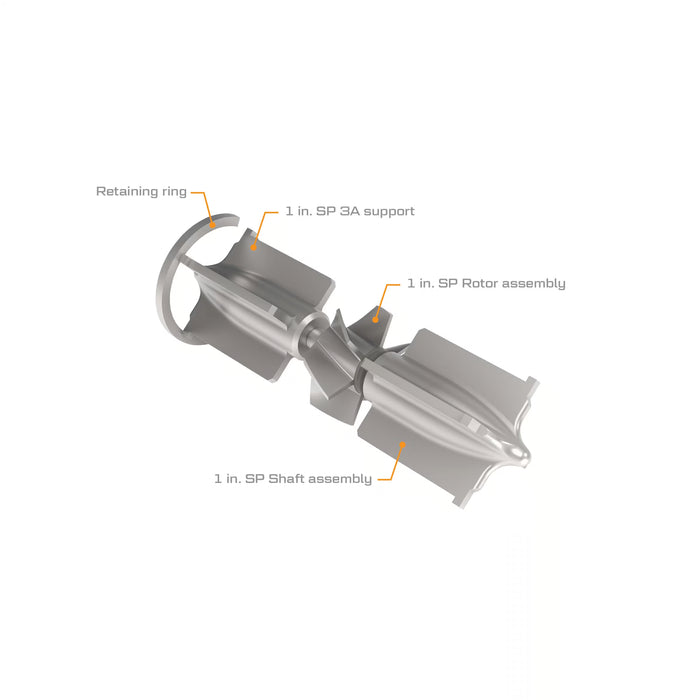 1-inch G3A Replacement Rotor Kit