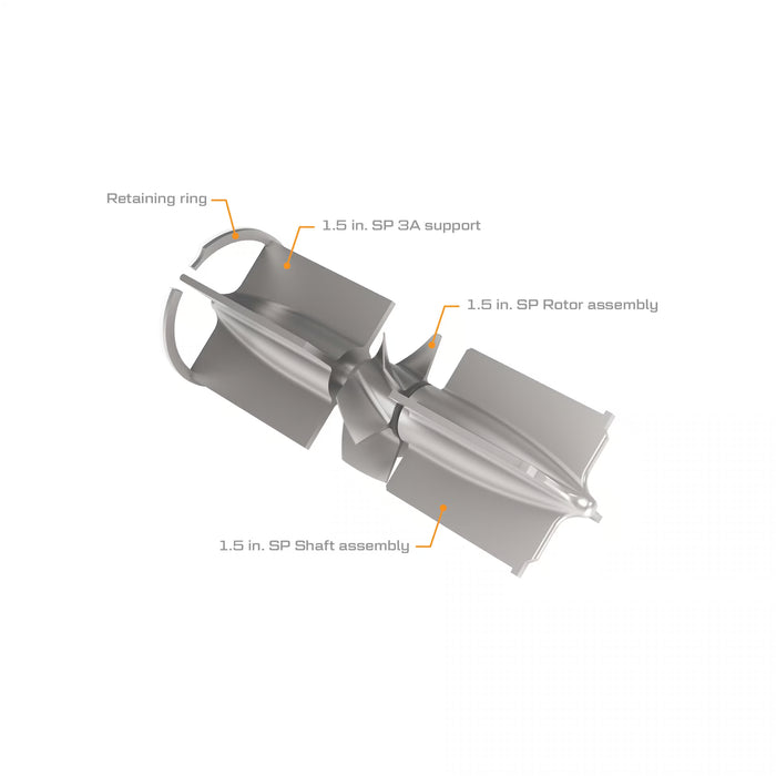 1-1/2-inch G3A Replacement Rotor Kit