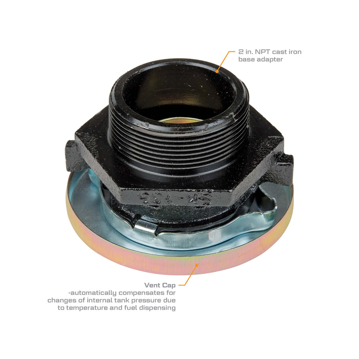 Pressure Vent Cap Assembly