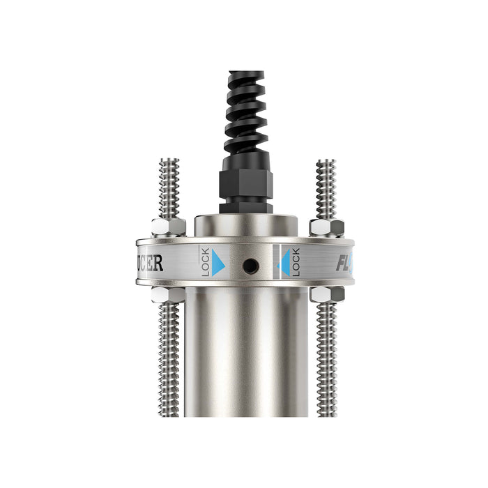 Paddlewheel Insertion Meter, Hall Effect, Stainless Steel Body for Water and Solvents