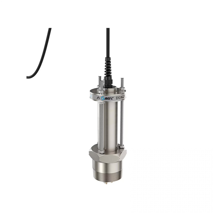 Paddlewheel Insertion Meter, Hall Effect, Stainless Steel Body for Water and Solvents