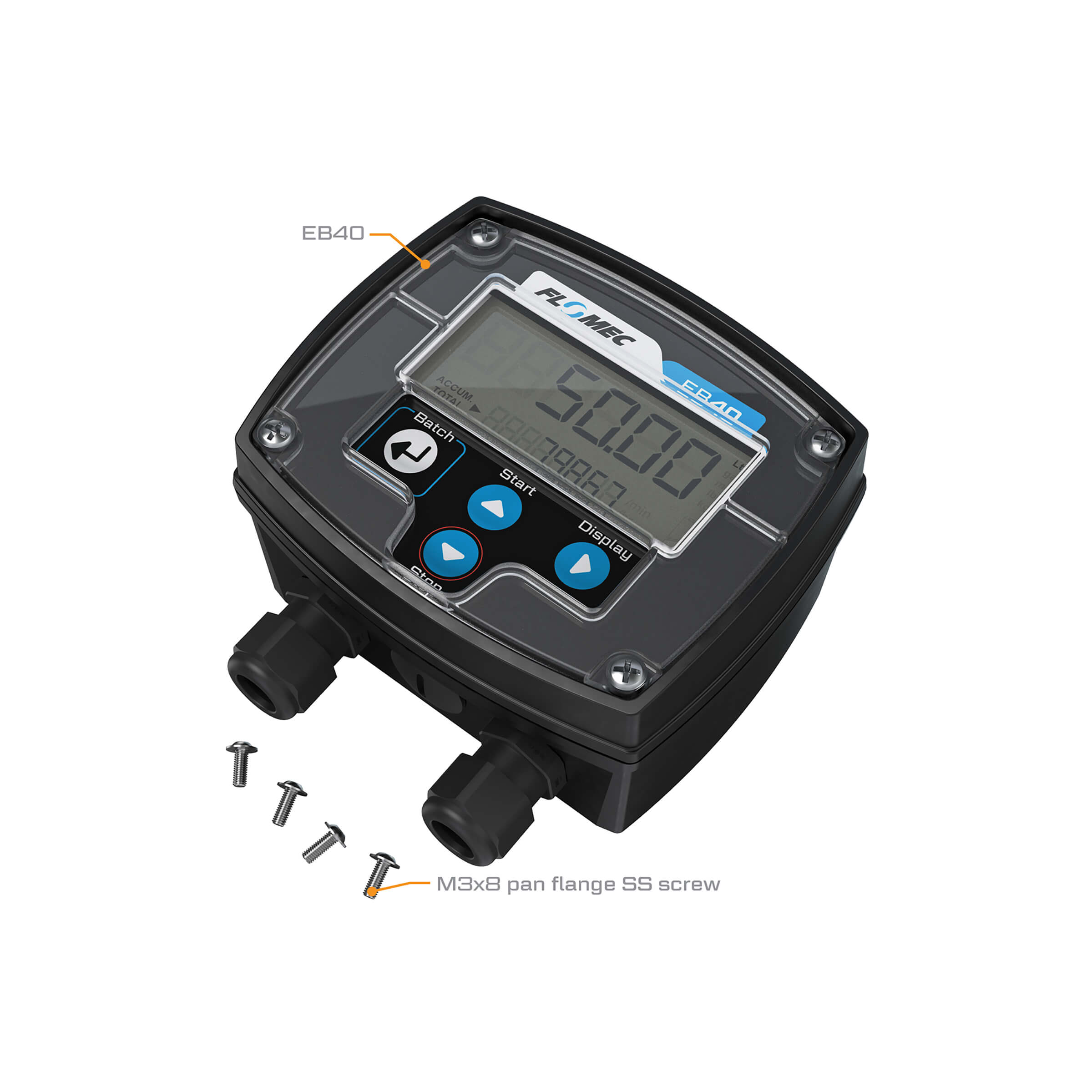 EB40 Single Stage Batch Controller