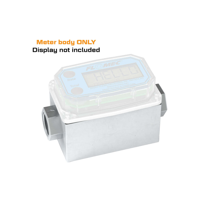 Replacement Body for 1/2-Inch NPT Aluminum G2 Flow Meter